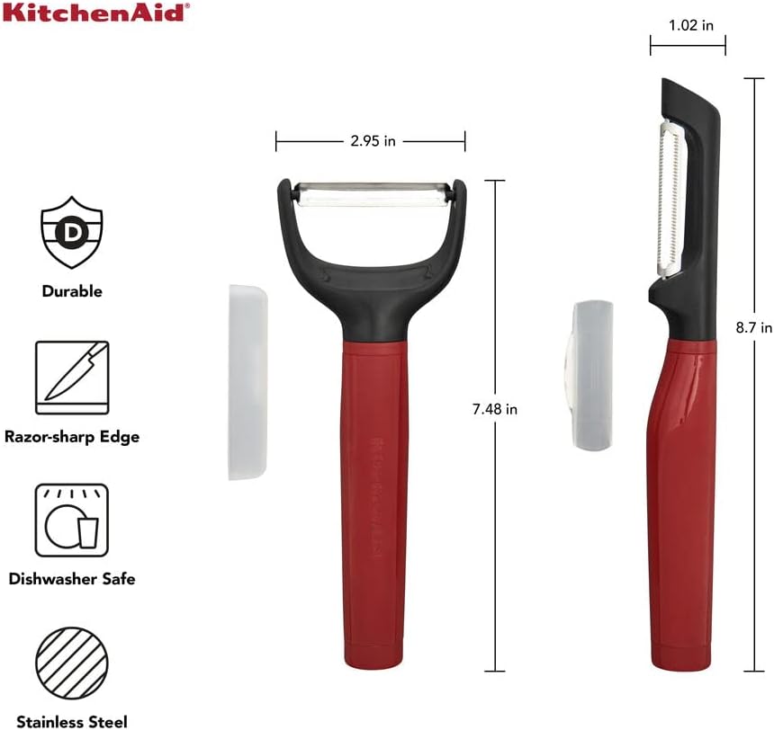 KitchenAid Universal Euro Y Peeler, Set Of 2, Aqua