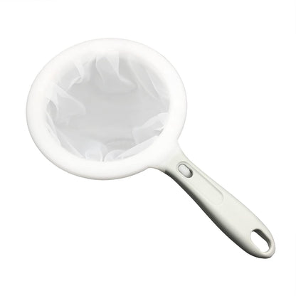 8.4in 80 Mesh Big Nylon Mesh Filter Ultra-Fine Sieve Sediments Strainer PP Frame for Straining Juice,Honey,Tea
