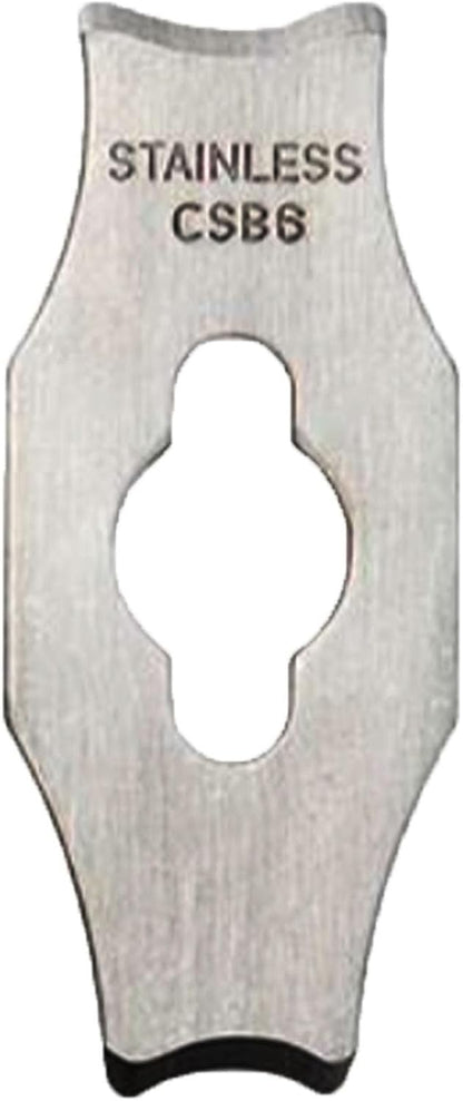 ALLWAY CS6 Soft-Grip Contour Scraper Set with 6 Blades and Blade File