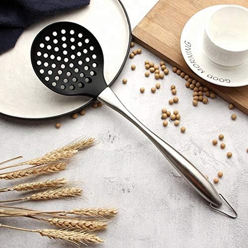 Silicone Wok Skimmer – Non-Scratch Slotted Spoon for Cooking Frying