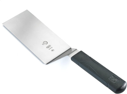 Mercer Culinary Millennia Bench Scraper, 5 7/8 Inch X 3 1/2 Inch Blade, Black Handle