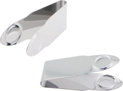 2PCS Stainless Steel Strawberry Clip Stainless Steel Kitchen Tools Strawberry Stem Remover Strawberry Stemmer All in One Stem Remover Cherry Tomato Household Kitchen Tools
