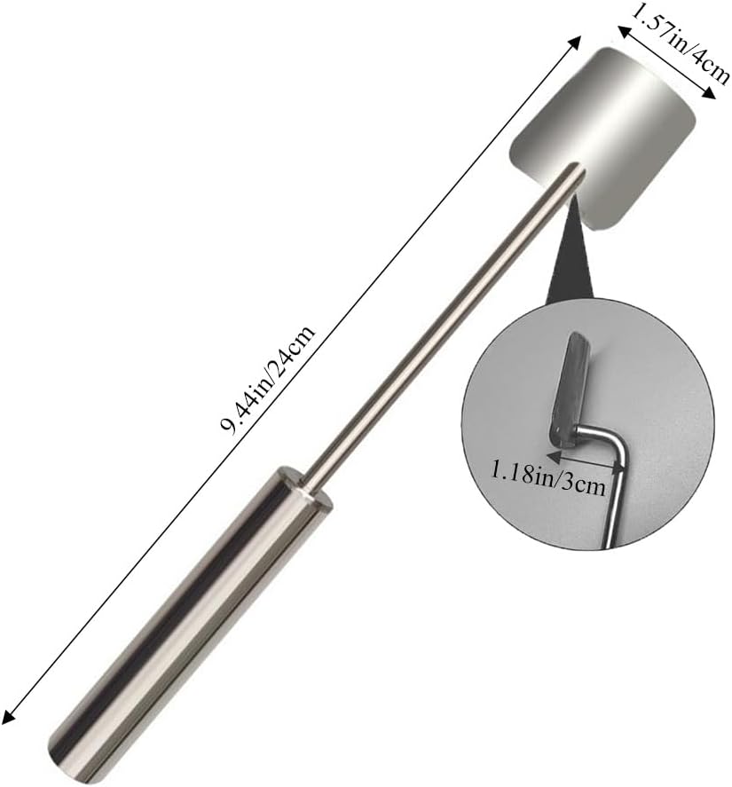Corn Peeler for Corn on the Cob,Long Handle Stainless Steel Corn Cob Stripper Tool,Corn Kernel Remover Tool for Home Kitchen (Peeler with Hook)