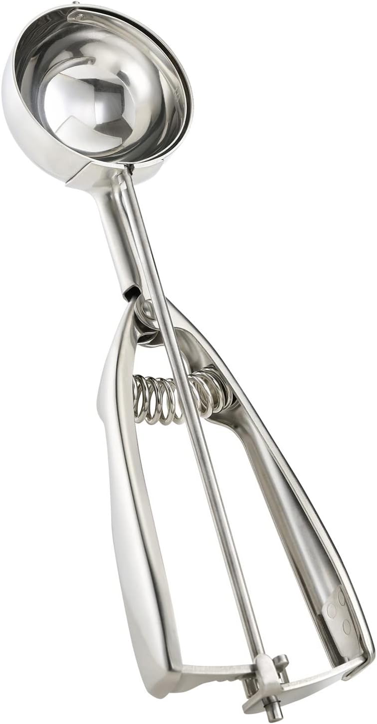 Professional 18/8 Stainless Steel Medium Cookie Scoop, Size 40