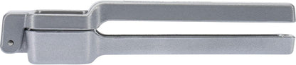Westmark Germany Multipurpose Garlic Press with Olive Pitter, Nutcracker and Fish Scaler (Grey)