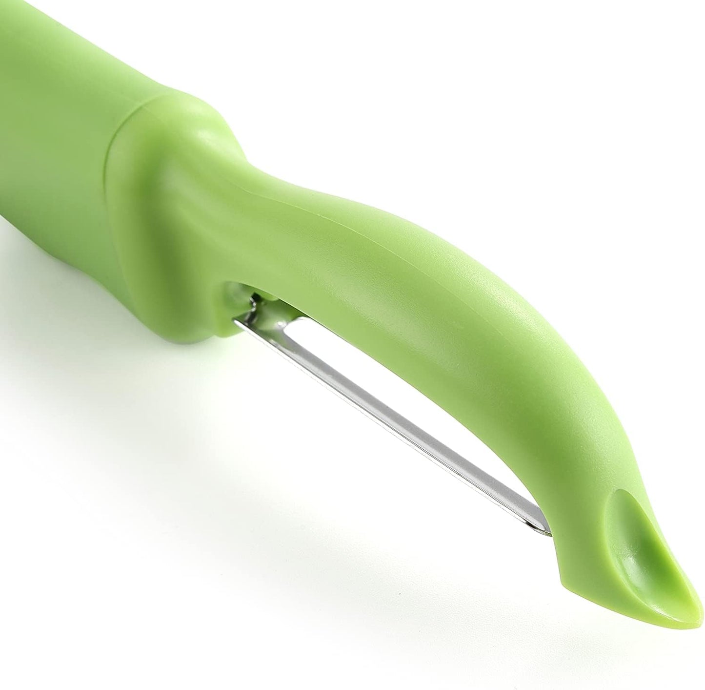 Spring Chef Premium Swivel Vegetable Peeler, Soft Grip Handle and Ultra Sharp Stainless Steel Blades - Perfect Kitchen Peeler For Veggie, Fruit, Potato, Carrot, Apple - Pink Lemonade