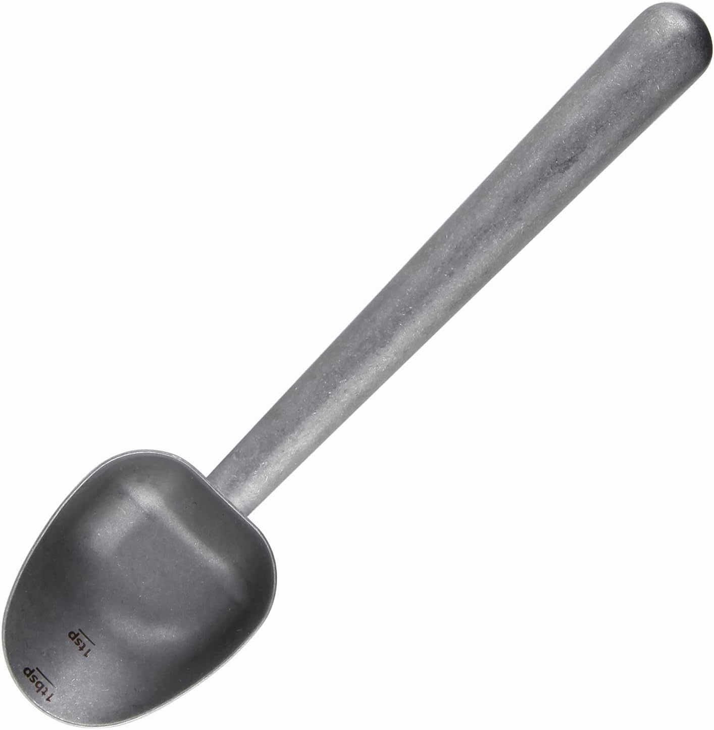 Easyworkz Stainless Steel Long Hollow Handle Coffee Scoop,7g Measuring Spoon for Ground Coffee and Loose Leaf Tea, Rose Gold-Black