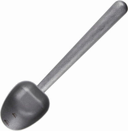 Easyworkz Stainless Steel Long Hollow Handle Coffee Scoop,7g Measuring Spoon for Ground Coffee and Loose Leaf Tea, Rose Gold-Black