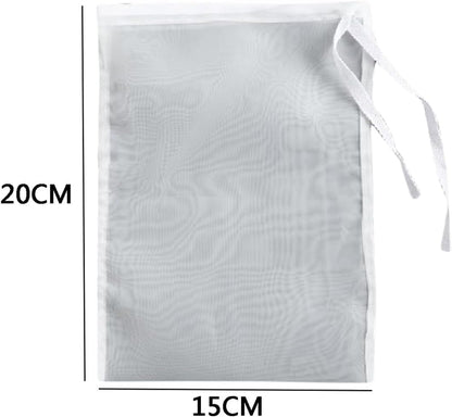 1Pc Nut Milk Cheese Bag Reusable Fine Mesh Cheesecloth Bags For Straining Almond Soy Milk Strainer For Cold Brew Coffee Tea Beer Juice Fine Filter Nylon Mesh Cheese Cloth, Colanders and Food Strainers