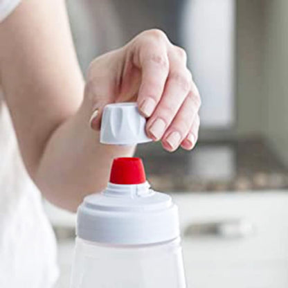 Pancake Batter Dispenser – 2-in-1 Pancake Dispenser Mixer Bottle with Stainless Steel wire whisk Ball – Pancake Maker, also used for nutritional supplements.