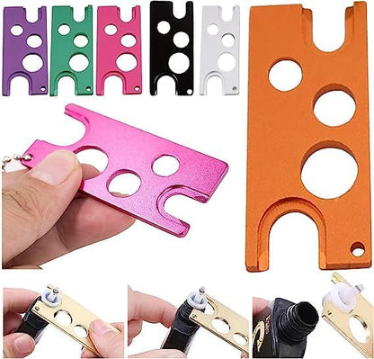 Pink Essential Oils Opener Key Tool Set Opener and Remover The Perfect Opener and Remover Accessory for Roller Balls and Caps on Most Bottles Universal Metal Key Tool