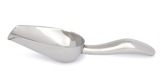 36 oz Stainless Steel Scoop, 12.5” L x 4.4” W | for Ice, Dog & Cat Food, Popcorn, Coffee, Candy, Sugar, Flour, Dry Goods, etc.