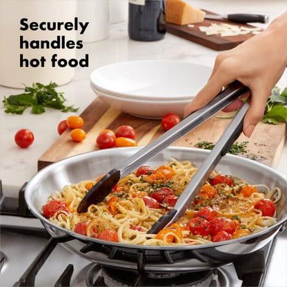 OXO Good Grips 2-Piece Tongs with Nylon Heads Set