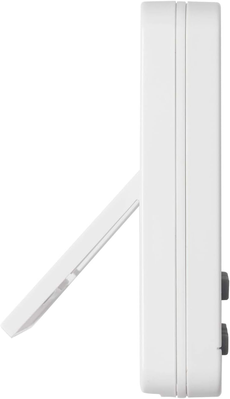 Taylor Dual Event Digital Timer w/Clock, White