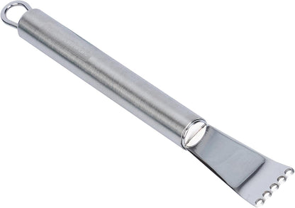 Restaurantware Stainless Steel Citrus Zester - German Standard Lemon Zester Bar Tool with Precision Blades, Dishwasher Safe - Fruit Zesting Peeler Tool for Cooking, Baking, Cocktails