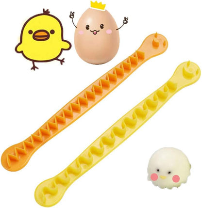 Multifunctional Egg Decorator and Cutter Set - Can Be Used As a Fruit Slicer - Exquisite Kitchen Accessories