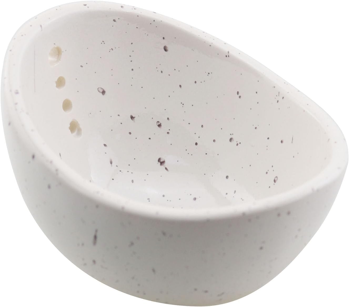 TAODAN Ceramic Structure Herb Stripper Adjustable 4 Hole Design Pottery Tool for Separating Leaves and Stems