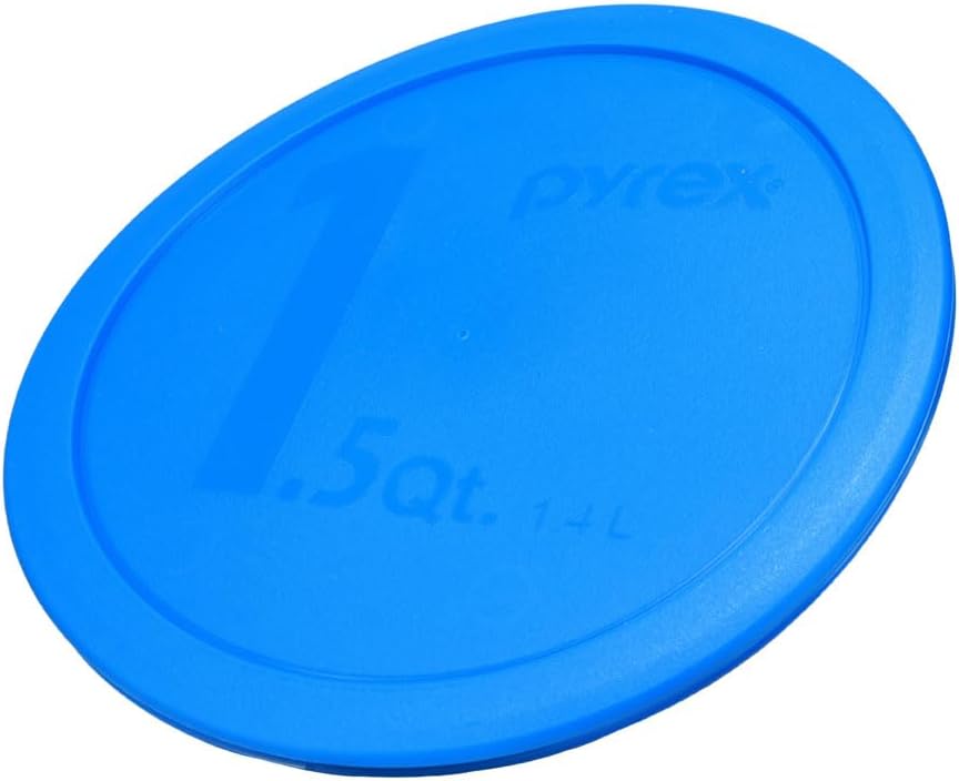 Pyrex (1) 322-PC Green, (1) 323-PC Orange, (1) 325-PC Blue, and (1) 326-PC Red Mixing Bowl Lids (FOR PYREX MIXING BOWLS ONLY) - Made in the USA