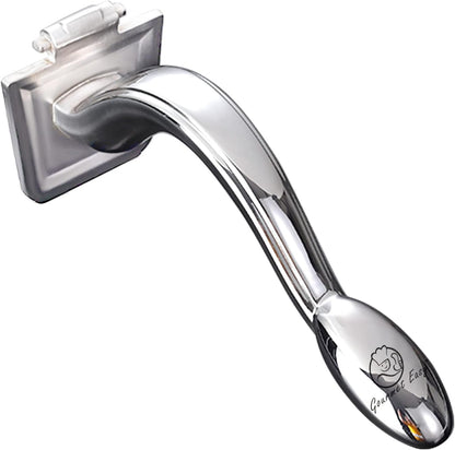 Stainless Steel Lemon Squeezer, Heavy-Duty Orange Juicer, Durable Hand Press Citrus Juicer, Portable Lime Squeezer, Rust-Free, Easy to Clean, Ideal for Kitchen & Bar, 5-Year Warranty