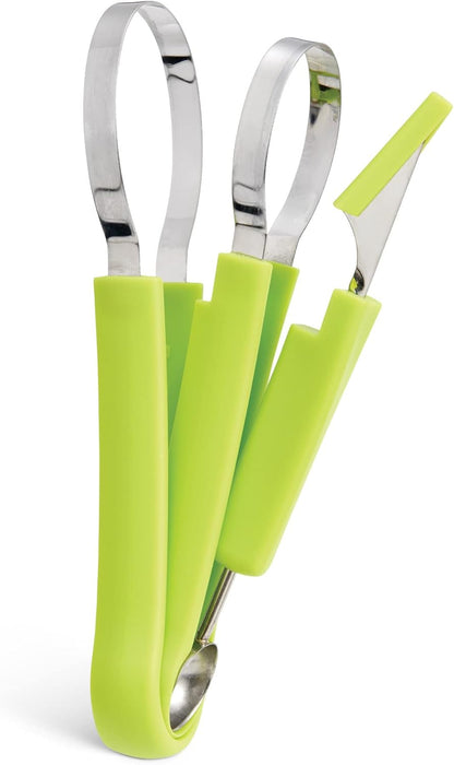 HIC Kitchen Spiral Vegetable Slicer, 18/8 Stainless Steel Blades