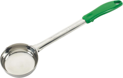 Winco Solid Food Portioner, 1-Ounce, Medium, Stainless Steel, Yellow