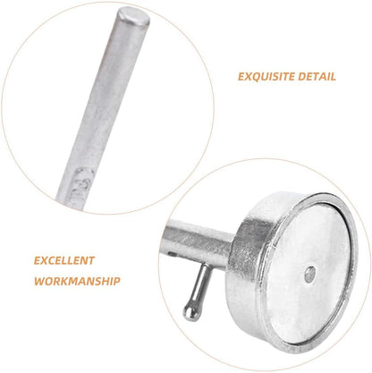 OUNONA Kitchen Gadgets Non-Stick Meatball Spoon Falafel Squeeze Scoop Mold Melon Maker Pressure Pop Baller Cake Fish Ball Tool Tongs Cookie Meatball Press Making Tools Aluminum