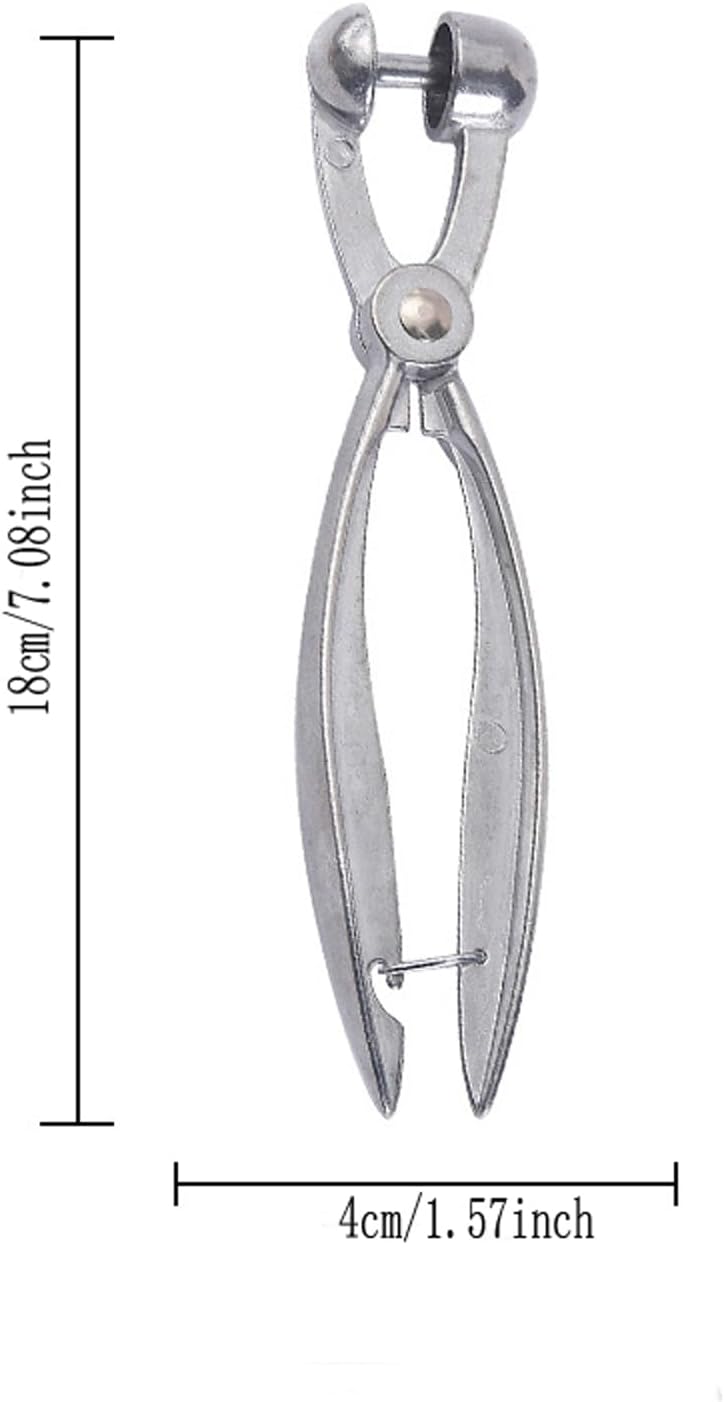 Heavy Duty Stainless Steel Cherry Pitter and Olive Corer Tool | Efficient Pit Remover for Cherries and Olives | Perfect for Making Jam,Cooking,and Baking