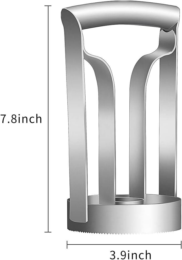 Pineapple Corer Large Stainless Steel Pineapple Corer Peeler Pineapple Cutter Fruit tool Easy Kitchen Tool - Large