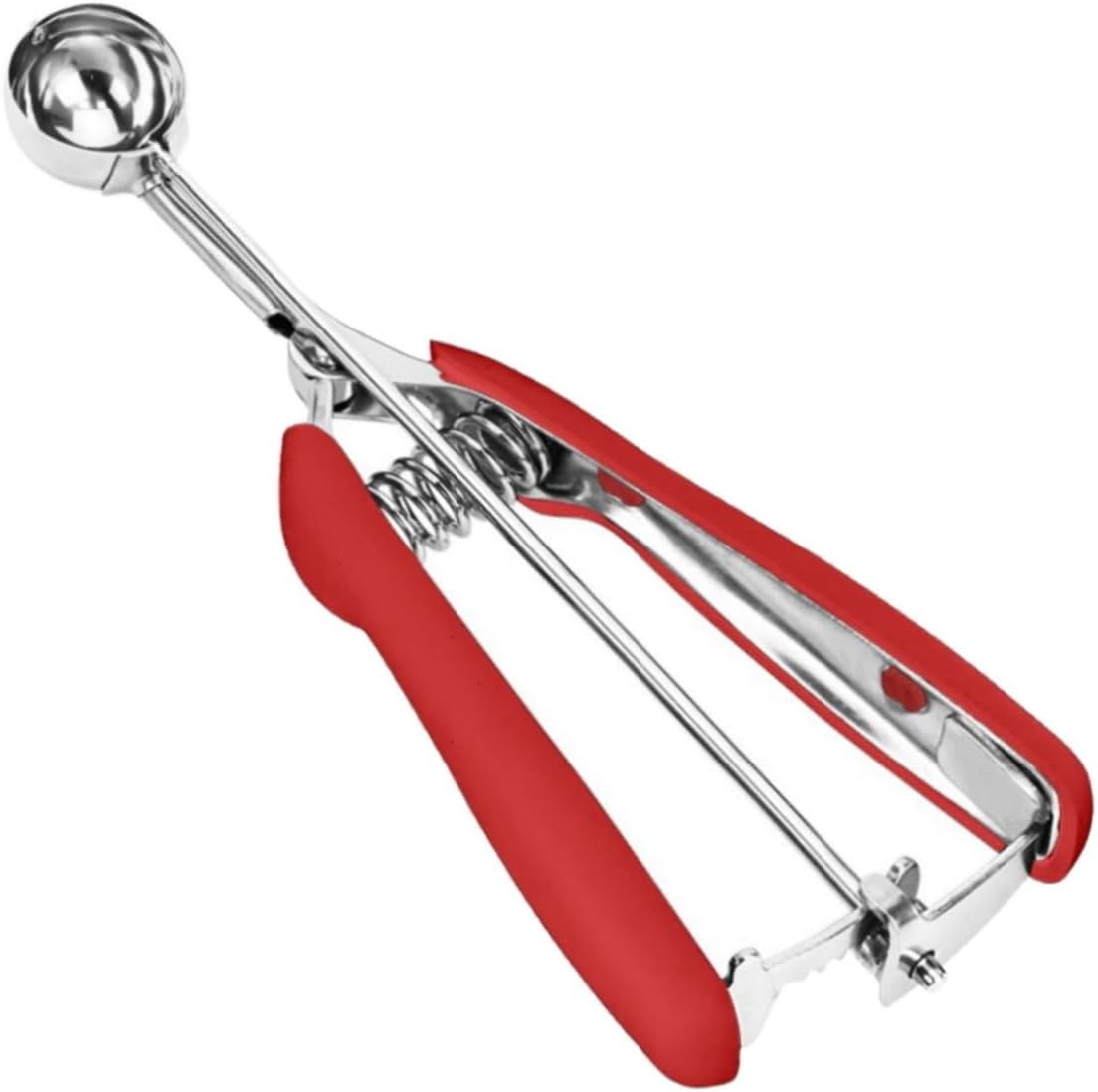 Ice Cream Scoop, 18/8 Stainless Steel Cookie Scoop, Cookie Scoops for Baking, 2 Tbsp/ 30 ml/ 1 oz Cookie Dough Scoop, Ice Cream Scooper with Trigger Release, Cookie Scooper for Baking