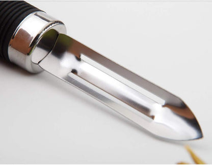 Multifunctional Stainless Steel Peeler Non Swivel Fruit Vegetable Peeler Utility Kitchen Tool