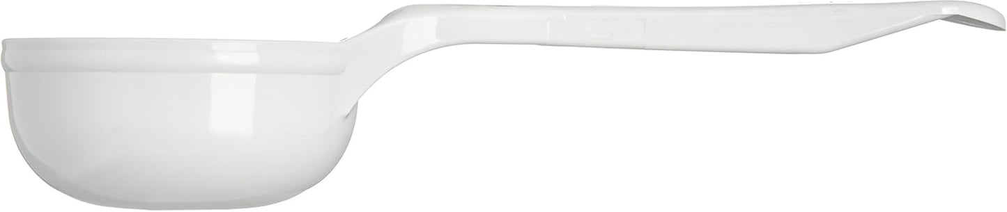 Carlisle FoodService Products 492104 Measure Miser Solid Measuring Spoon with Short Handle, 1 Ounce, Yellow