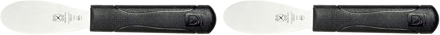 Mercer Culinary Millennia Bench Scraper, 5 7/8 Inch X 3 1/2 Inch Blade, Black Handle
