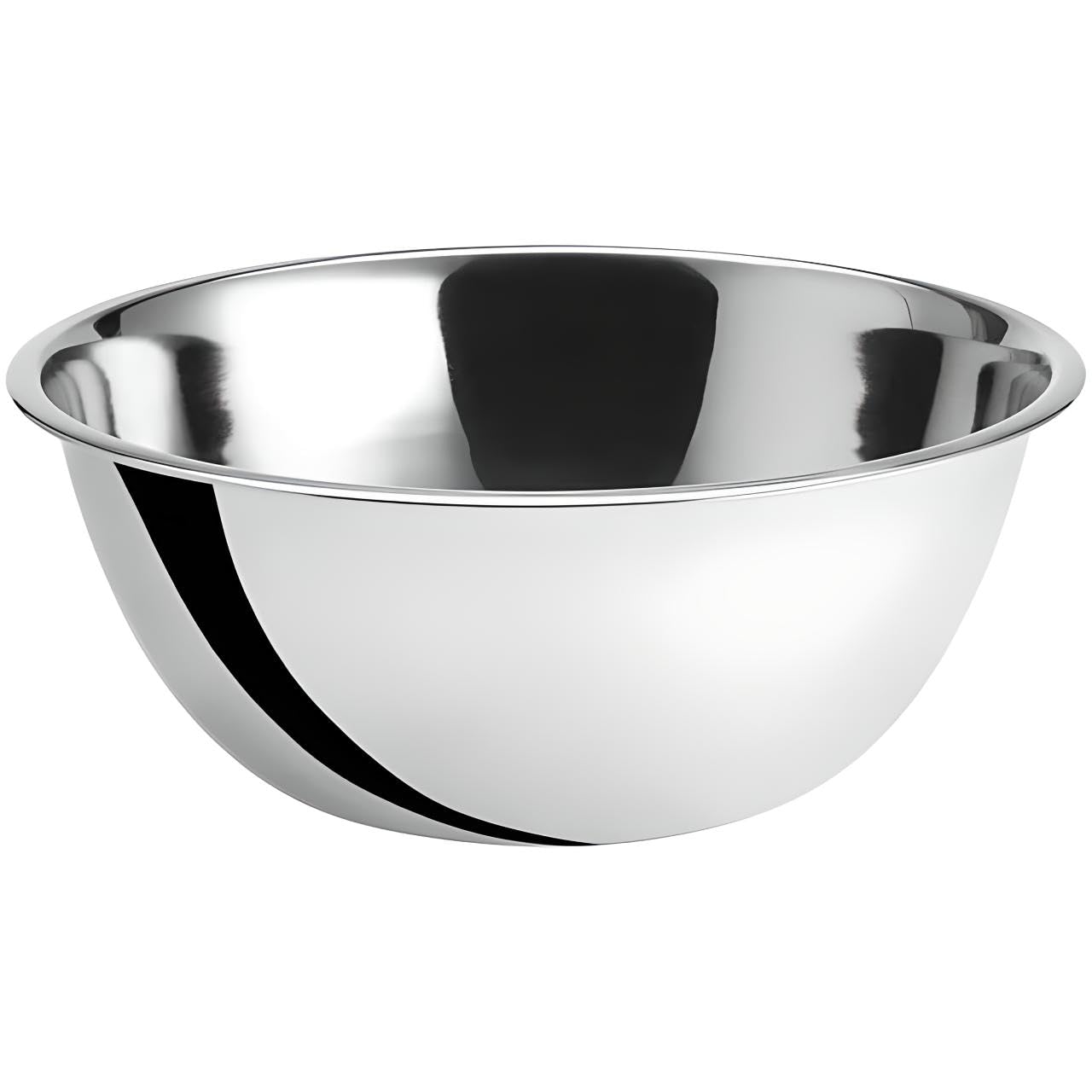 OCS Parts 8 Quart Mixing Bowls | Set of 2 | 13.25-Inch Stainless Steel Professional Grade Flat Base Mixing Bowls for Home and Commercial Kitchens