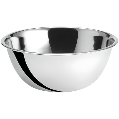 OCS Parts 8 Quart Mixing Bowls | Set of 2 | 13.25-Inch Stainless Steel Professional Grade Flat Base Mixing Bowls for Home and Commercial Kitchens