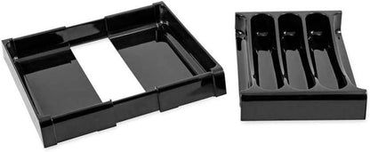 Camco 43508 Cutlery Tray - Designed for RV and Compact Kitchen Drawers - Easily Organize and Store Kitchen Flatware - White