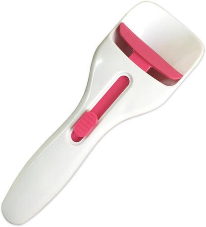 Cupcake Scoop Batter Dispenser, One-Touch Sliding Button Dispenses Batter, Easy to Clean Home Batter Dispenser Baking Tool for DIY Cupcakes, Muffins, Pancakes and Other Baked Goods