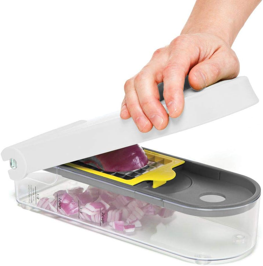 Prepworks from Progressive Dicer Spiralizer Veggie Chopper, White