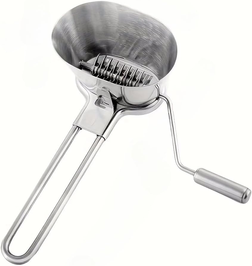 Manual Herb Chopper - Heavy-Duty Stainless Steel Kitchen Cutter, Portable Handheld Food Processor, Household Cooking Tool