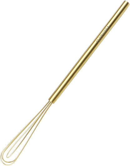 FLYINGSEA Whisks,Small Whisk,Mini Whisk,Stainless Steel Whisks,Cooking and Kitchen Gadget.(1 Pcs)