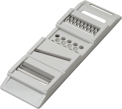 Pearl Metal CC-1605 Slicer, Julienne Slicer, Double-Sided, Thin, Thick, Container Included, Stopper Included