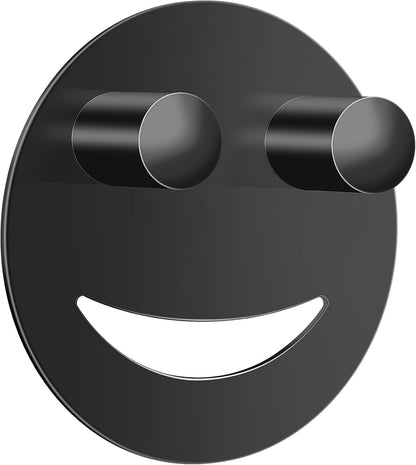 Yoshiky Stainless Steel Smiley Face Dish Sponge Holder, Silver Sink Caddy Organizer Storage with Suction Cup for Kitchen, Rv Apartment Kitchen Accessories Decor Scrubber