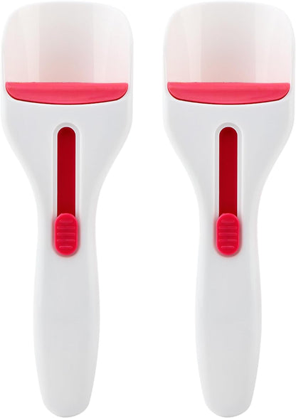 2pcs Cupcake Batter Dispenser Scoop, Dishwasher-Safe Baking Tool for Precise Portioning of Muffins, Cupcakes, Cookie Dough & Pancakes - Mess-Free Kitchen Gadget(COLOR:white)