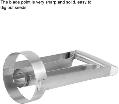 Pineapple Corer Slicer, Stainless Steel Fruit Pineapple Peeler Corer Slicer Cutter Fruit Slicerr Core Remover for for Home Kitchen