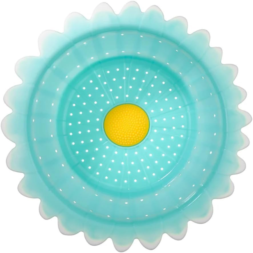 Charles Viancin 11 Inch Sunflower Collapsible Colander/Silicone Strainer – Kitchen Space Saving Essential