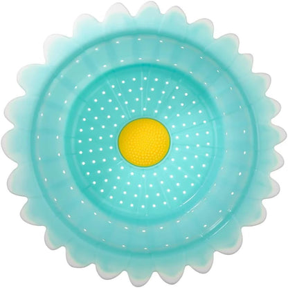 Charles Viancin 11 Inch Sunflower Collapsible Colander/Silicone Strainer – Kitchen Space Saving Essential