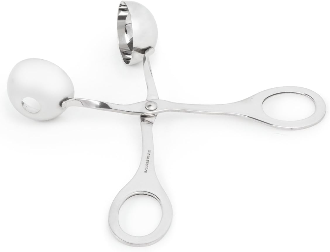 Fox Run Mmeat Baller, 1.5", Metallic