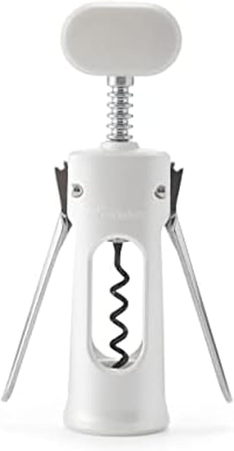 Rabbit Premium Wine Wing Corkscrew Wine Opener and Bottle Opener, Black 2.36 x 1.97 x 7.68 IN