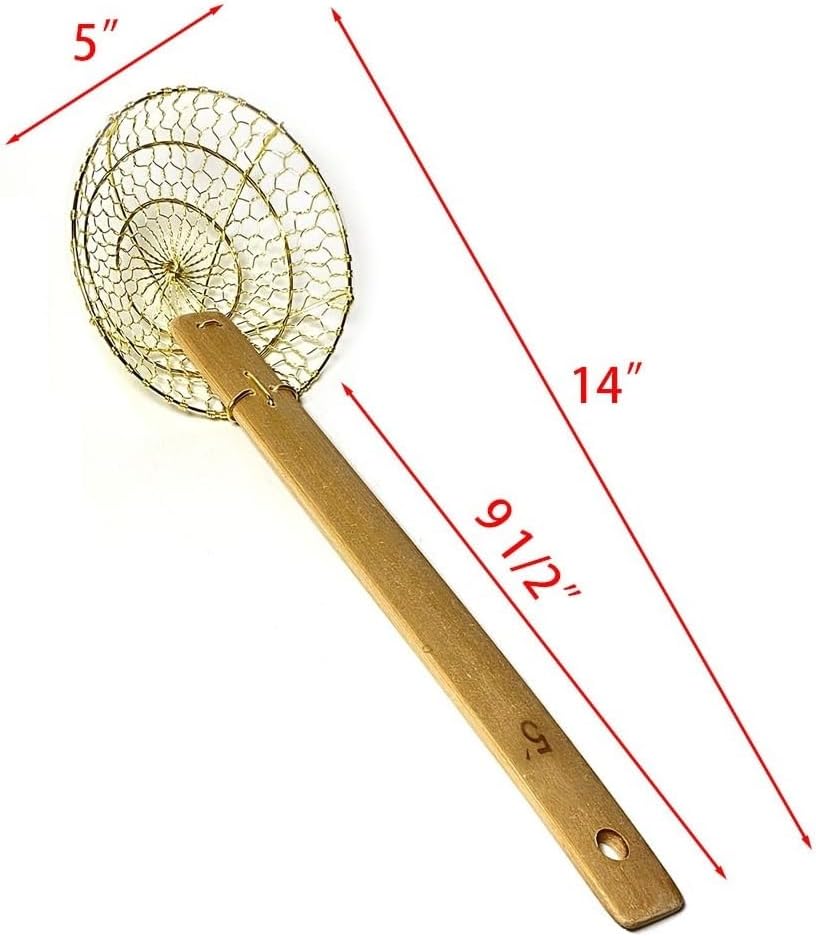 4" Round Brass Spider Strainer