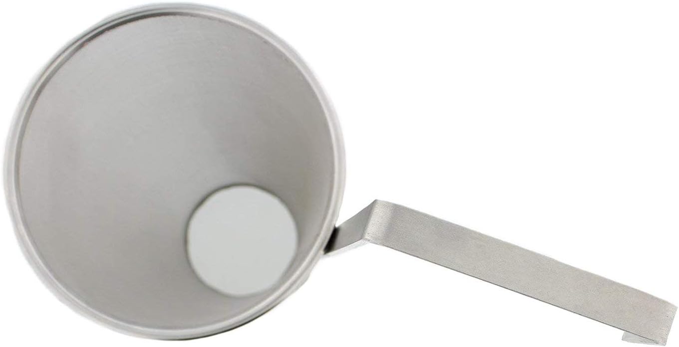 Brewing Hopper Spider Strainer, ProMaker Stainless Steel 1 Gallon 300 Micron Mesh Cartridge Hop Spider Beer Hops Filter Homebrew Hops Beer Tea Kettle Brew Filter (5.3 X 16 Inch)