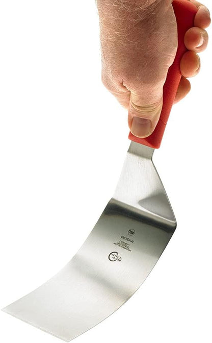 Mercer Culinary Millennia Bench Scraper, 5 7/8 Inch X 3 1/2 Inch Blade, Black Handle